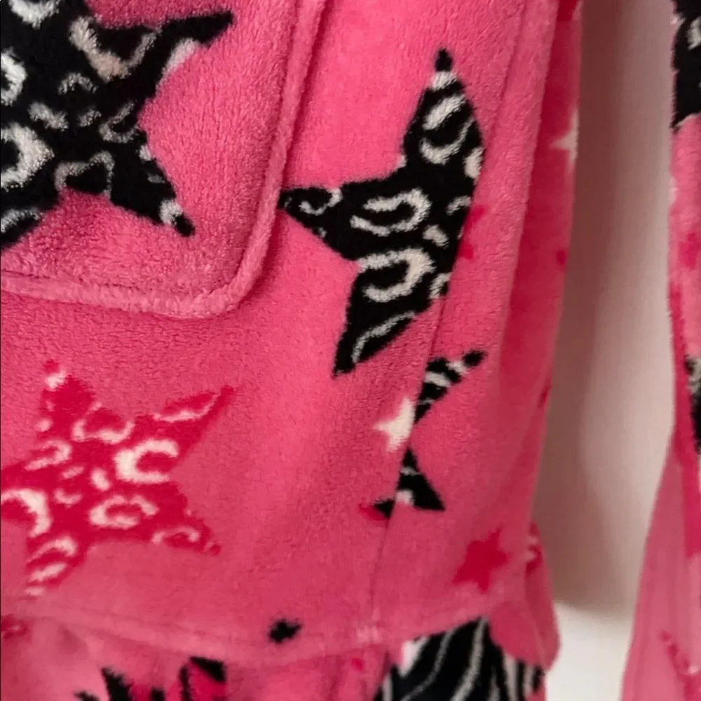 Komar Kids Pink Star Pajama Robe